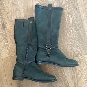 Cole Haan Dark Grey riding boots 7 1/2B